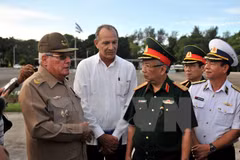 Viceministro de Defensa de Vietnam visita Cuba