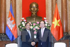 Presidente vietnamita resalta relaciones tradicionales con Camboya