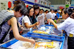 Abierta feria internacional de productos acuícolas en Ciudad Ho Chi Minh
