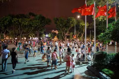 Espacio peatonal en Hanoi atrae miles de turistas cada día