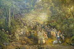 Completan gran pintura panorámica sobre histórica batalla de Dien Bien Phu 