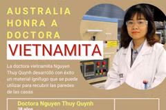 Australia honra a doctora vietnamita