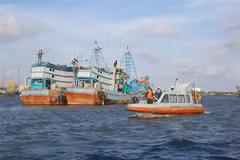 La guardia costera de la provincia de Ba Ria-Vung Tau 