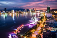 La fotografía de Da Nang de noche del fotógrafo Tran Tuan Viet se exhibirá en el marco de un programa de promoción para promover la imagen de Vietnam en Estados Unidos, a finales de este mes. (Foto: Vietnam+)
