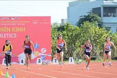 Una de las competencias en natación. (Fuente:VNA)