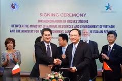Vietnam e Italia colaboran en medio ambiente y adaptación al cambio climático