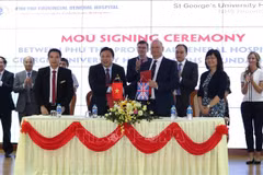 Hospitales de Vietnam y Reino Unido cooperan en tratamiento de accidente cerebrovascular