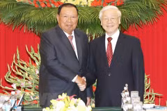 Máximo dirigente de Laos inicia visita a Vietnam