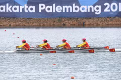 Equipo de remo gana otra medalla a Vietnam en Juegos Asiáticos