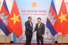 Vietnam y Camboya ratifican compromiso con fortalecimiento de relaciones bilaterales 