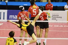 Selección femenina vietnamita de sepak takraw gana medalla de plata en Juegos Asiáticos 