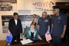 Malasia y Australia buscan fomentar cooperación en defensa 