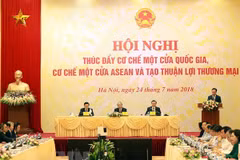 Premier vietnamita insta a promover la implementación del mecanismo de ventanilla única 