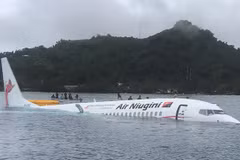 Se encuentran en buen estado de salud ciudadanos vietnamitas a bordo de avión accidentado en Micronesia 