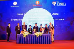 Vingroup firma acuerdo de cooperación con universidades estadounidenses