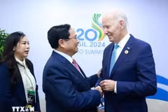 Premier vietnamita se reúne en Brasil con líderes de países y organizaciones internacionales 