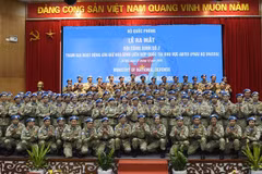 Lanza Vietnam segundo equipo de ingenieros militares para actividades de ONU