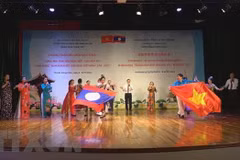 Efectúan programa artístico por el Año de Solidaridad y Amistad Vietnam- Laos 