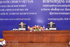 Vietnam y Laos intercambian experiencias en recuperación posCOVID-19