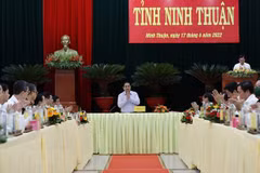 Primer ministro urge a Ninh Thuan a buscar nuevos motores para el desarrollo