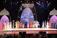 Concurso de belleza resalta traje tradicional de Vietnam en Europea 