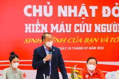 Lanzan campaña de donación de sangre en Vietnam en 2022
