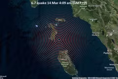Terremoto de magnitud 6,8 sacude Indonesia
