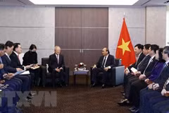Presidente recibe a grupos sucoreanos con operaciones comerciales en Vietnam