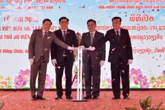 Inician construcción del Parque de Amistad Laos-Vietnam