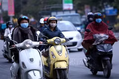Llega esta tarde frente frío al norte de Vietnam