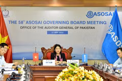 Autoría estatal de Vietnam participa activamente en actividades de Junta directiva de ASOSAI