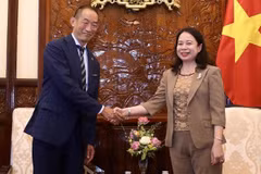 Vicepresidenta de Vietnam recibe a alto funcionario de OMS