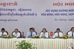 Vietnam y Camboya construyen una frontera de paz, amistad, cooperación