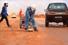 Aceleran ritmo de construcción en proyecto de aeropuerto Long Thanh