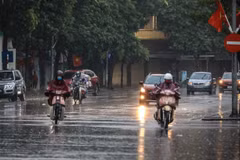 Registran aguacero y frío en Norte de Vietnam 