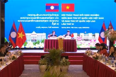 Organizan programa de intercambio entre Asambleas Nacionales de Vietnam y Laos