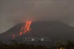 Cientos de personas evacuadas por erupción de volcán Merapi en Indonesia