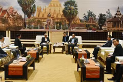 Premier laosiano agradece apoyo de empresa vietnamita