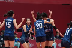 Selección vietnamita de voleibol femenino avanza a cuartos de final de ASIAD 19