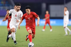 Equipo vietnamita de fútbol sufre derrota ante Irán en ASIAD 2023