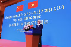 Celebran 73 aniversario de relaciones diplomáticas Vietnam-China