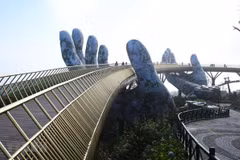 Puente Dorado en Da Nang figura entre los más emblemáticos del mundo