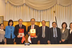 Japón otorga 1,38 millones de dólares para nueve proyectos en Vietnam