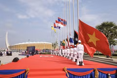 Vietnam asiste a ceremonia de izamiento de bandera de SEA Games en Camboya