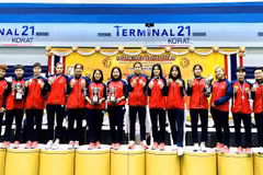 Equipo femenino de Vietnam conquista oro en campeonato mundial de Sepak Takraw