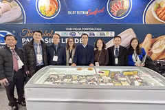 Exportadores vietnamitas participan en feria de mariscos de Norteamérica 