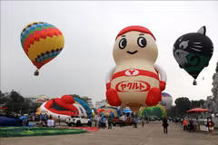 Inauguran segundo Festival Internacional de Globos Aerostáticos 