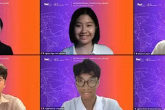 Representante de Vietnam gana Concurso de Desafíos de Comercio Internacional FedEx/JA