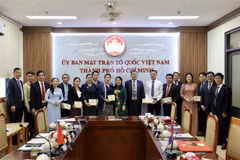 Organizaciones masivas de localidades de Vietnam y Laos fomentan cooperación integral 