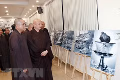 Inauguran exposición de documentos periodísticos del Budismo 